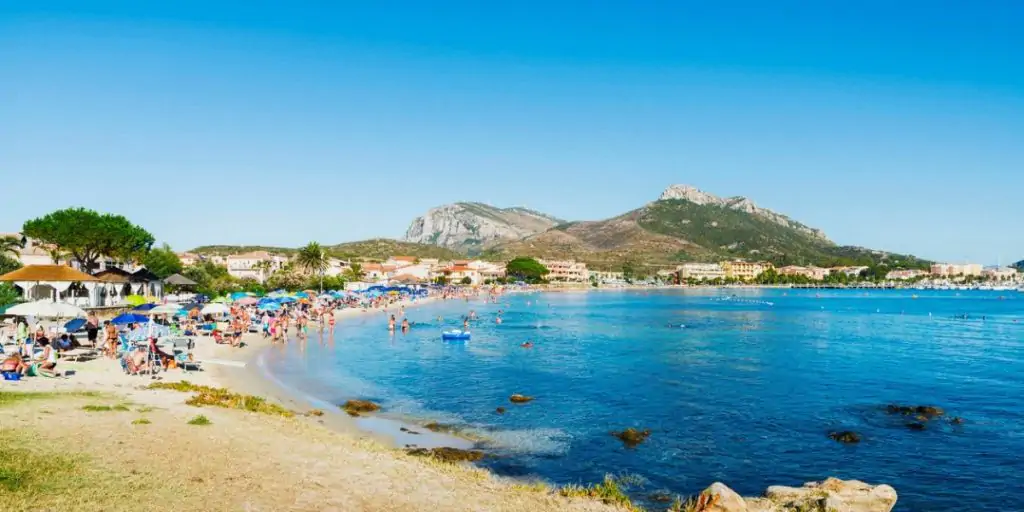 beach costa smeralda sardinia