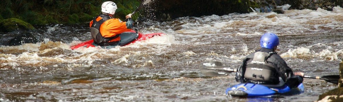 River kayaking in Europe