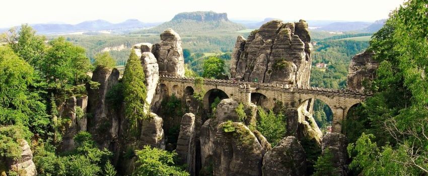 Bastei Bridge, Saxon Switzerland National Park