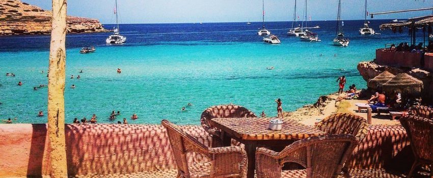 Ibiza beach cafe