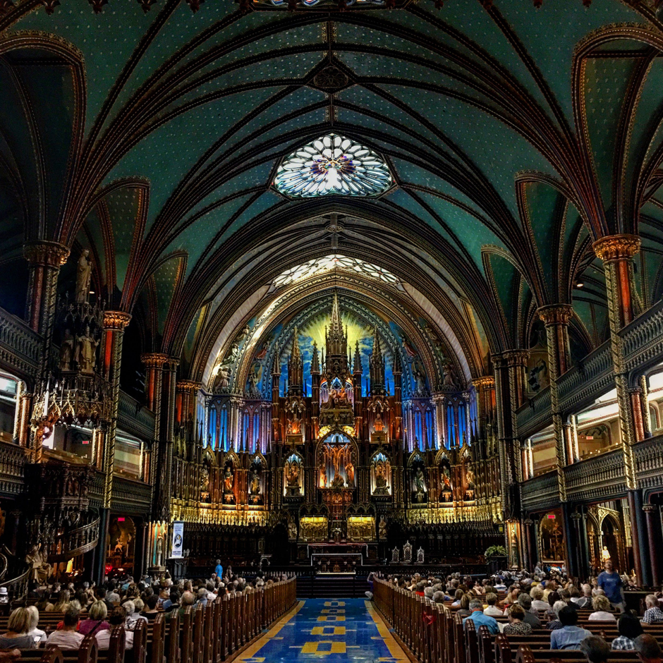 Notre Dame Basilica, in Old Montreal