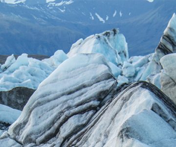 Image of glacier in Iceland