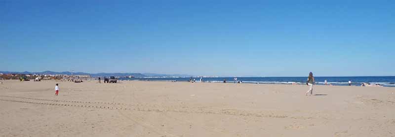 Image of beach in Valencia