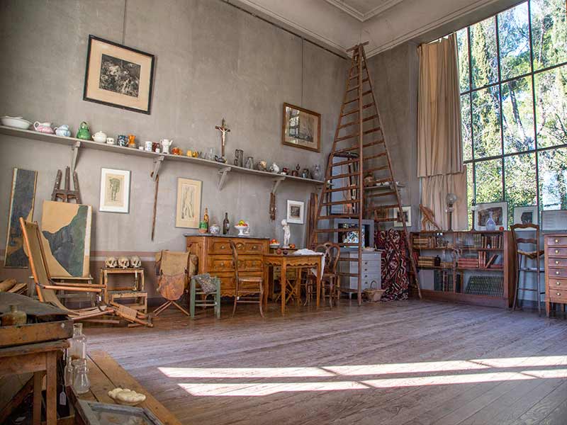 Image of Cezanne's workshop