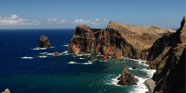 The sea view in Madeira