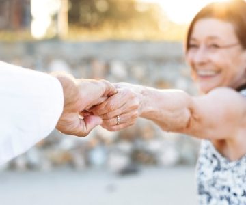 Couple Celebrating