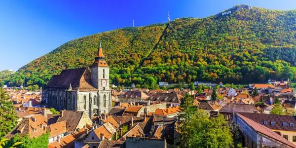 brasov transylvania romania landscape