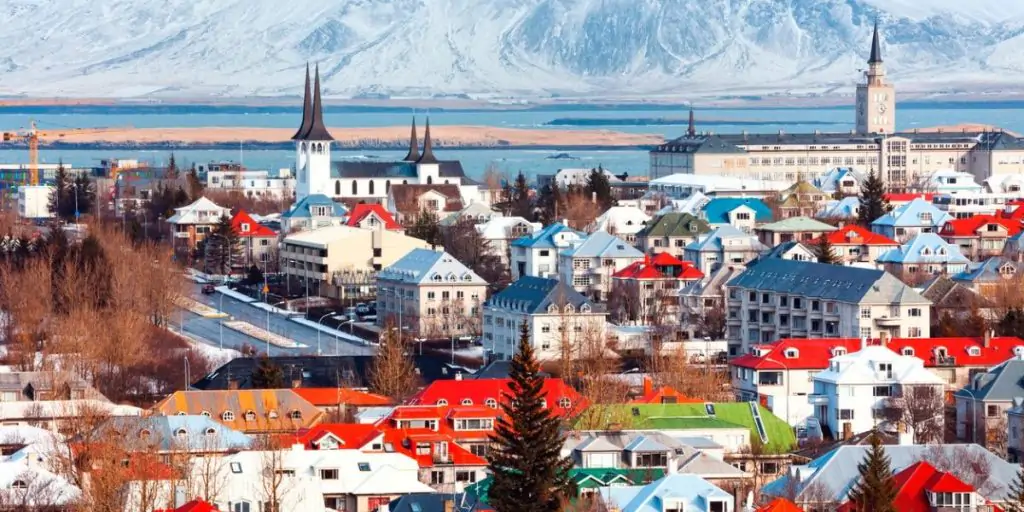 Reykjavik cityscape