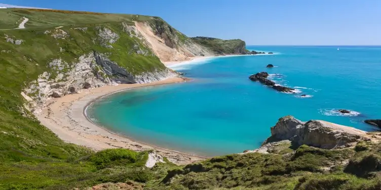 Lulworth Cove in Dorset