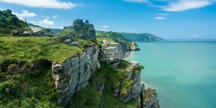 Valley of the Rocks coastline view