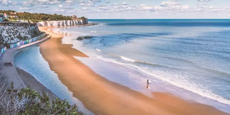 Low tide at Stone Bay, Kent