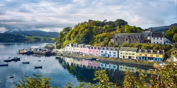 Portree in Isle of Skye