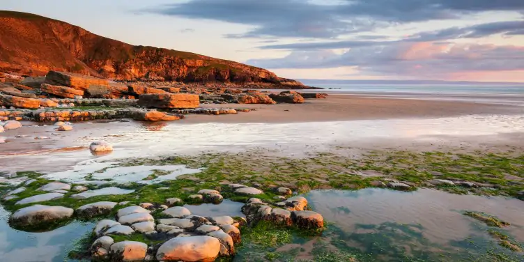 Sunset at Dunraven Bay