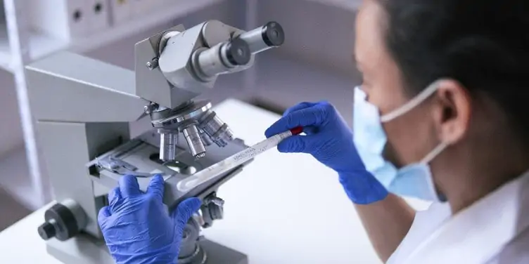 Vaccine research in laboratory