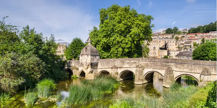 an image of the Town Bridge in Bradford-on-Avon