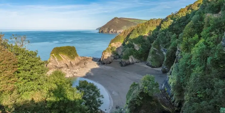 Broadsands Beach in North Devon