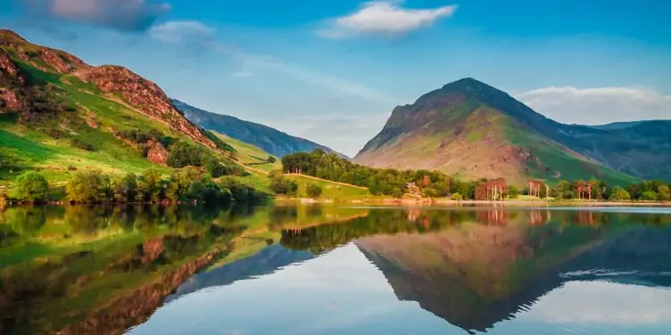 Sunset at Lake District