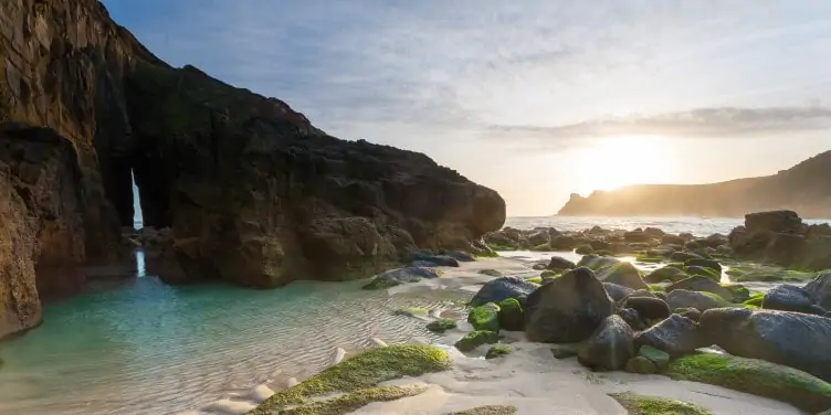 View of Nankizal beach