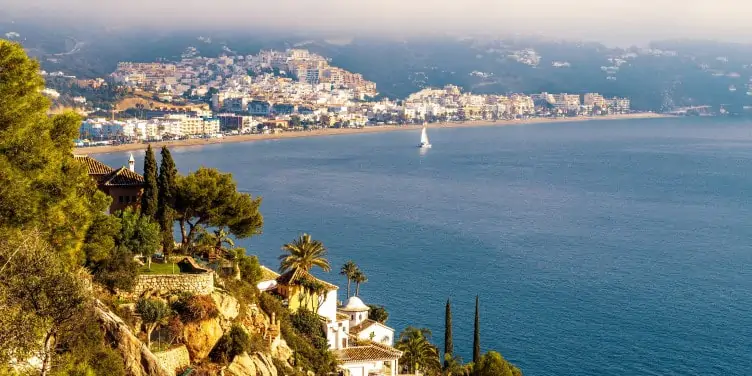 Views of the La Herradura coast, Costa Tropica