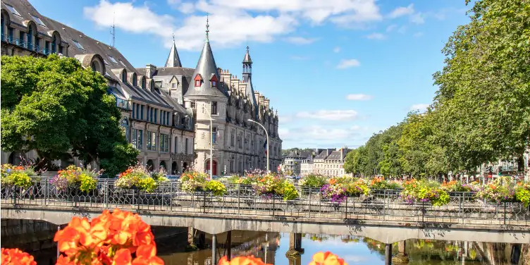 Banks of the Odet River in Quimper