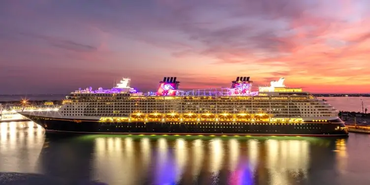 Disney Dream docked in Port Canaveral