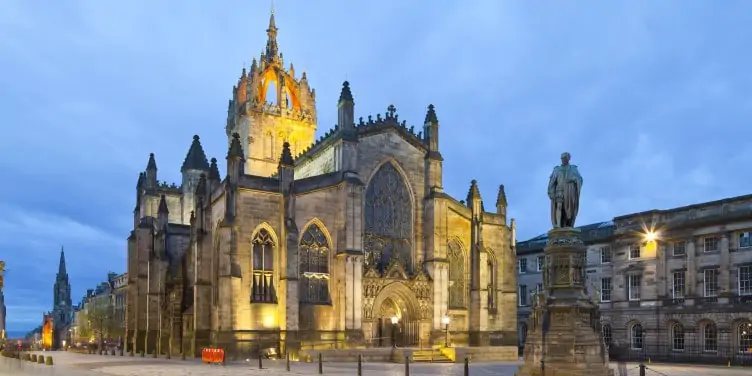 St Giles Cathedral in Edinburgh