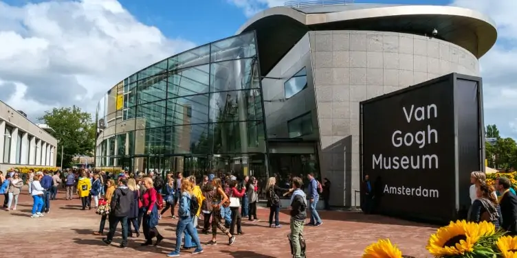 Van Gogh museum in Amsterdam