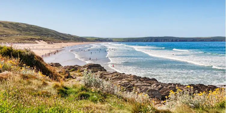 an image of Woolacombe Beach, Devon