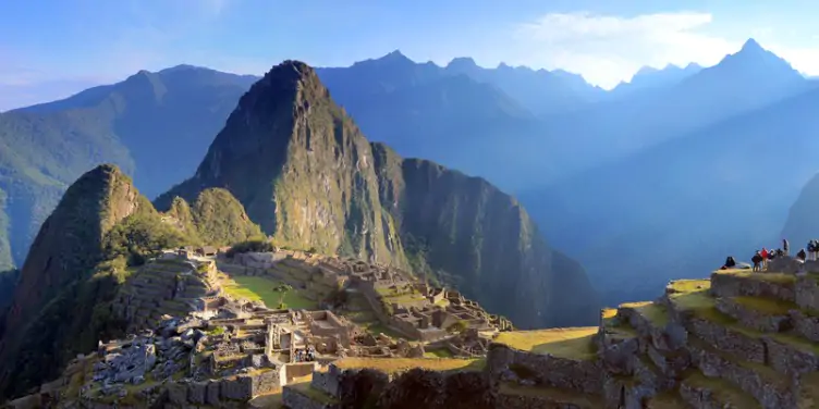 an image of Machu Picchu in Peru at sunrise