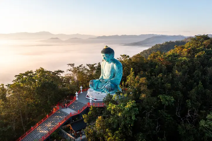 Image of Great Buddha of Kamakura statue, Lampang, Northern Thailand